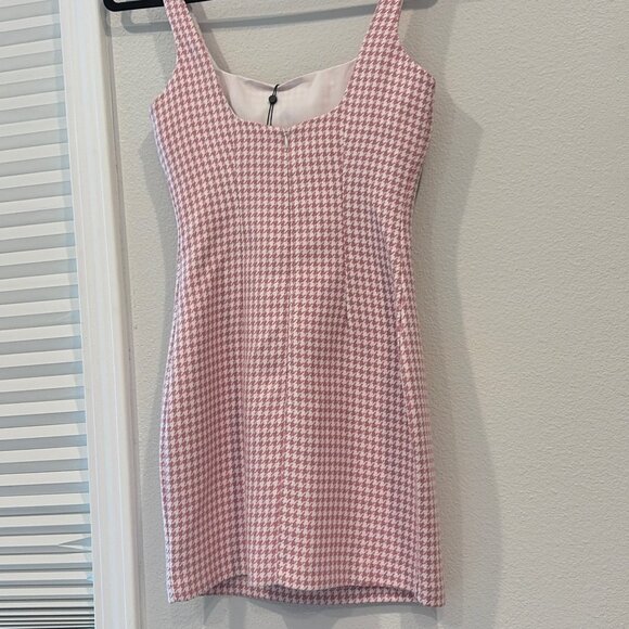 NWT Bec + Bridge Margaux Mini Dress Pink Size 2 Satin Cocktail - Picture 5 of 5